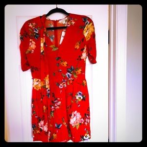 Yumi Kim Symphony Red Flawless Romper